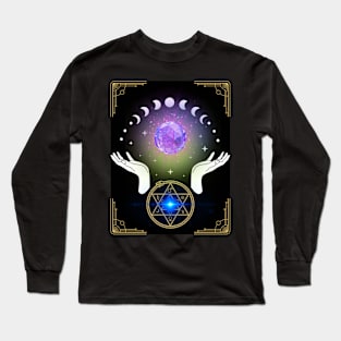 Crystal witch Long Sleeve T-Shirt